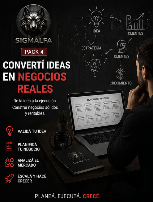 Sistema de Gestión Negocios | De idea a negocio real
